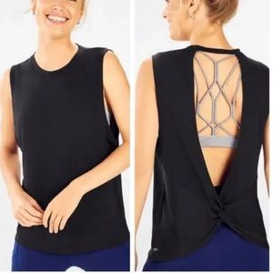 FABLETICS Lacey Backless workout tank - size L